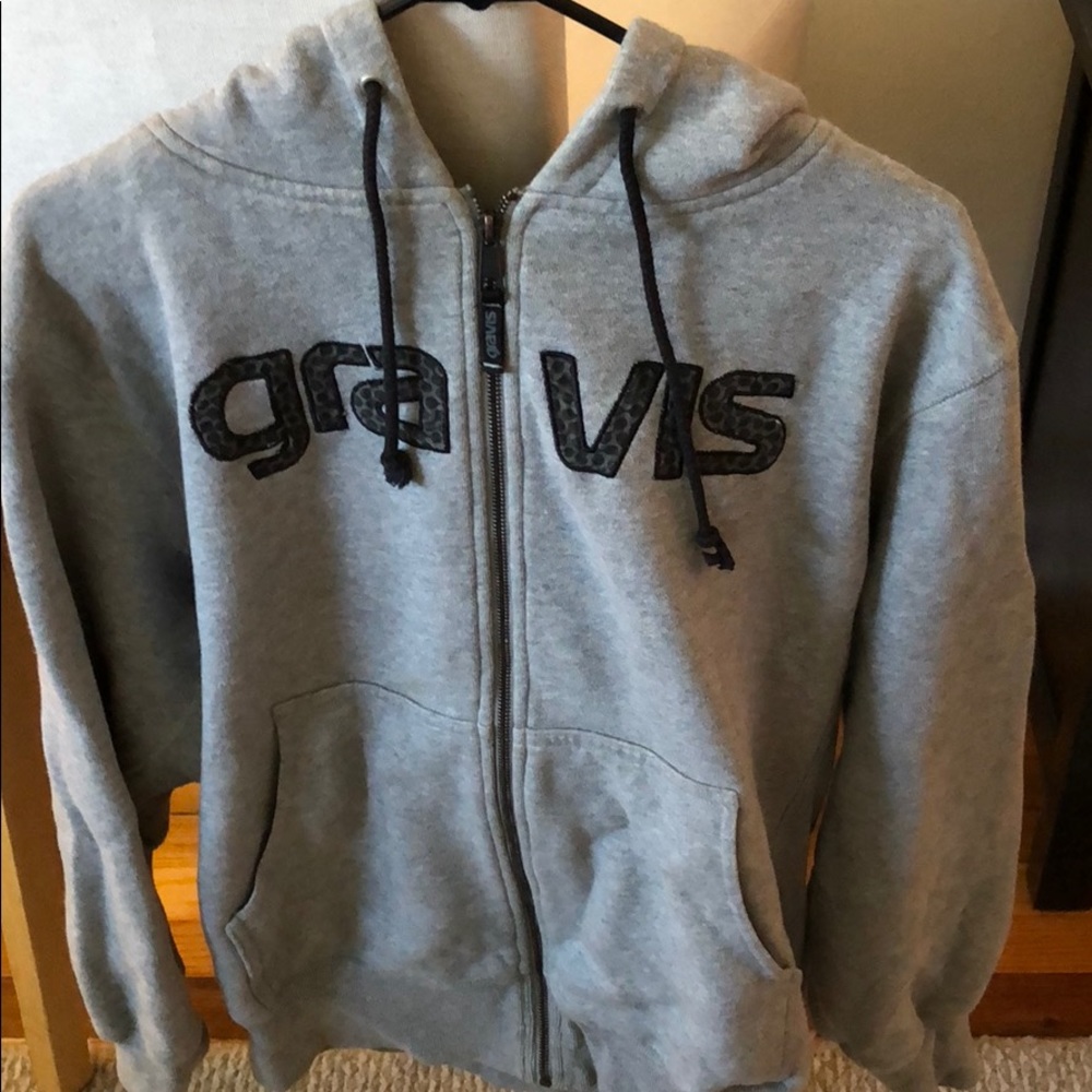 Men’s Gravis (Burton Snowboards) hoodie sweatshirt